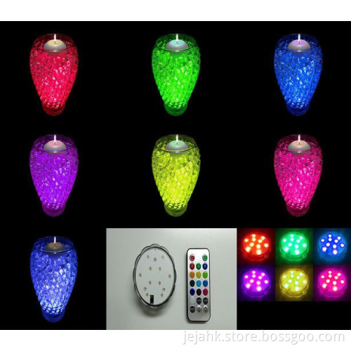Multi-color Led Wedding Lights, High Quality Submersible Led Decoration Light For Wedding